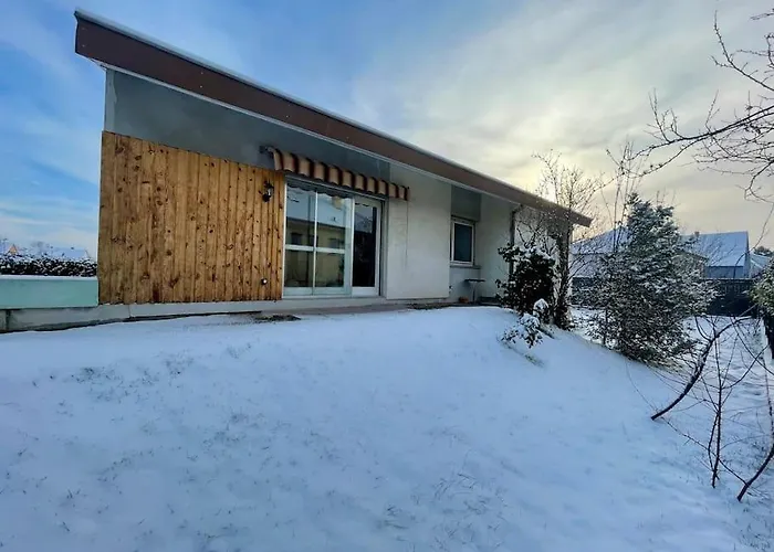 Maison Individuelle 100 M2, Jardin Et Parking Prive * 科尔马