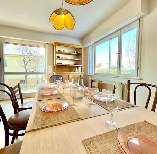 度假居 Maison Individuelle 100 M2, Jardin Et Parking Prive 科尔马